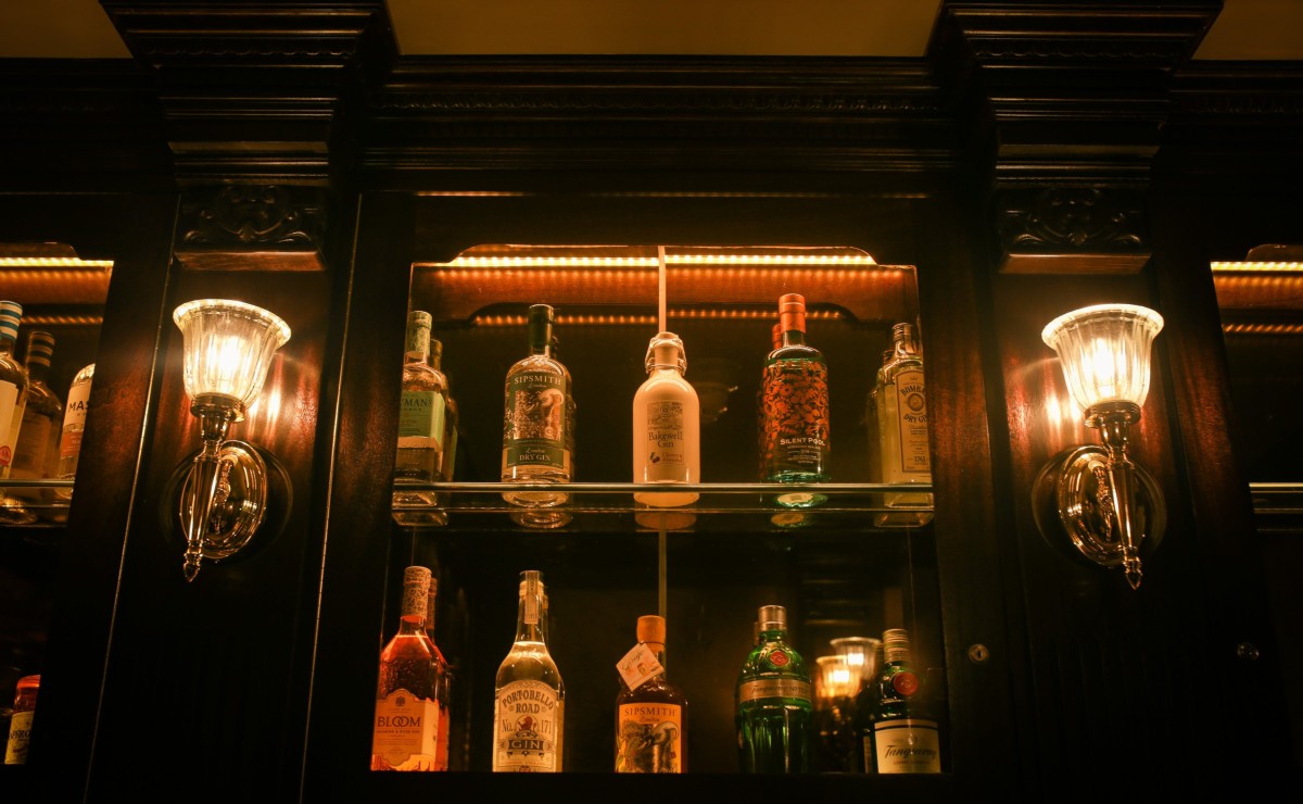 Inside WC Gin Closet